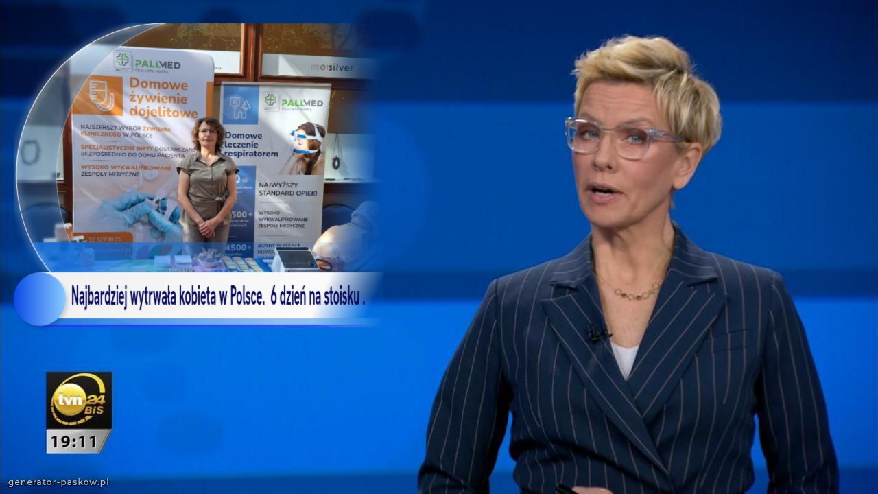 Najbardziej wytrwała kobieta w Polsce.  6 dzień na stoisku .