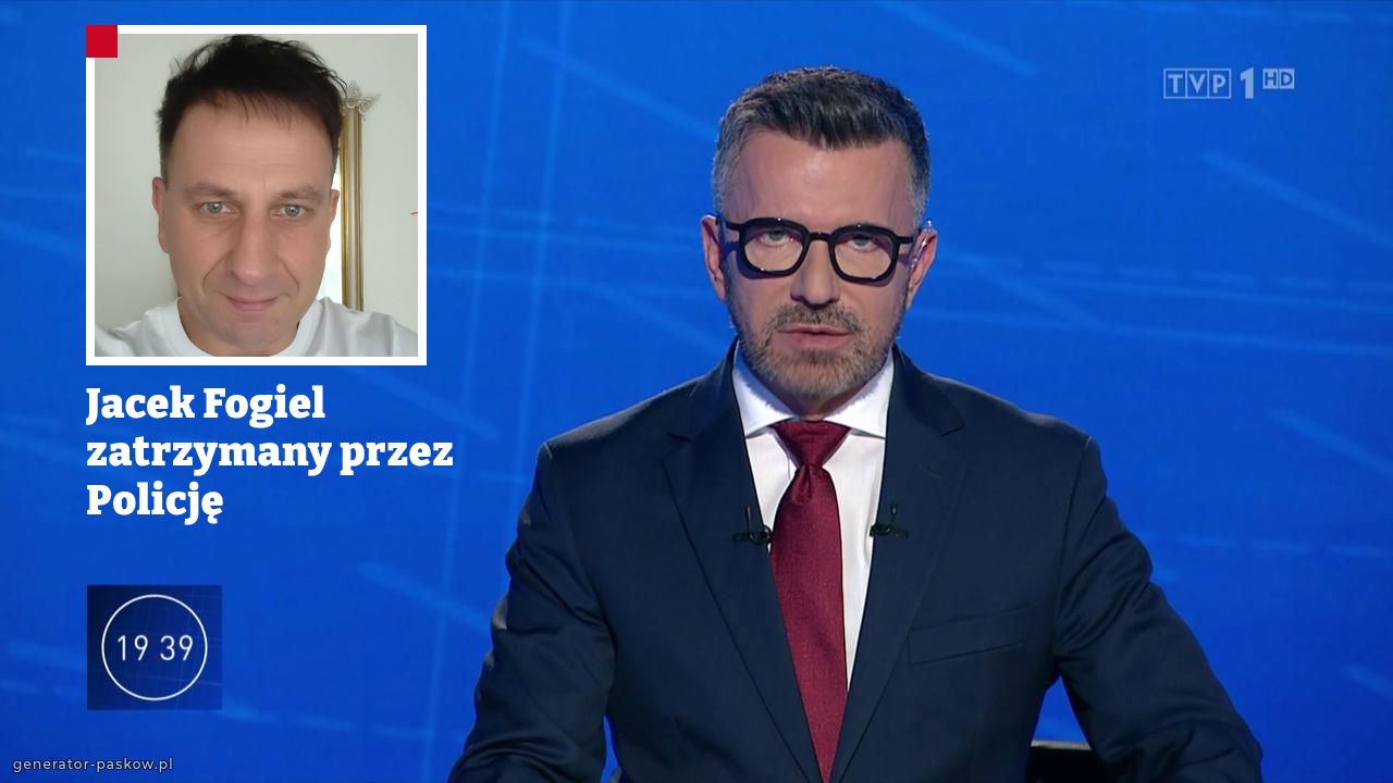 Jacek Fogiel zatrzymany przez Policję