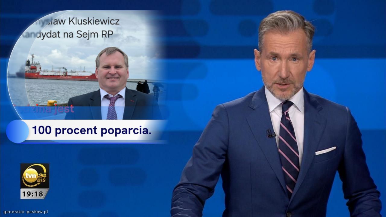 100 procent poparcia.