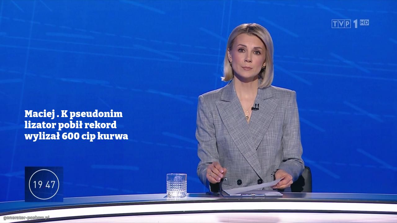 Maciej . K pseudonim lizator pobił rekord wylizał 600 cip kurwa 
