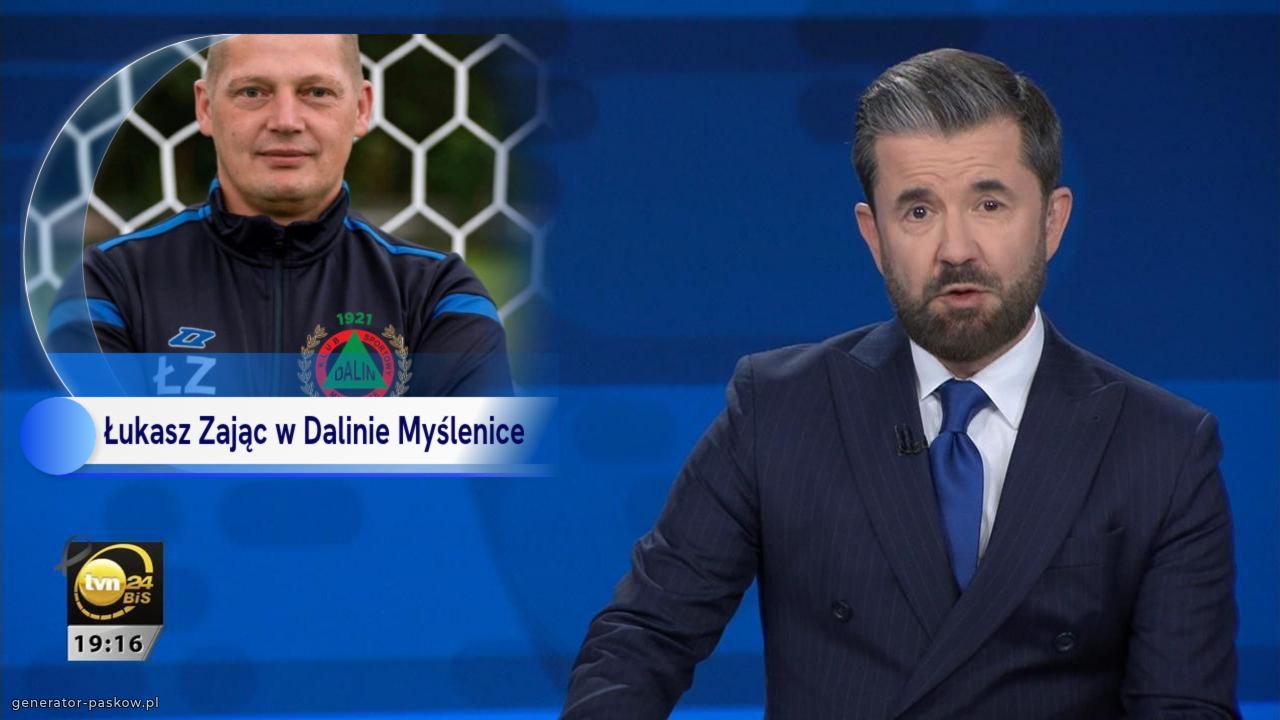 Łukasz Zając w Dalinie Myślenice 