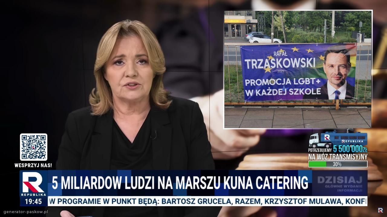 5 miliardow ludzi na marszu kuna catering