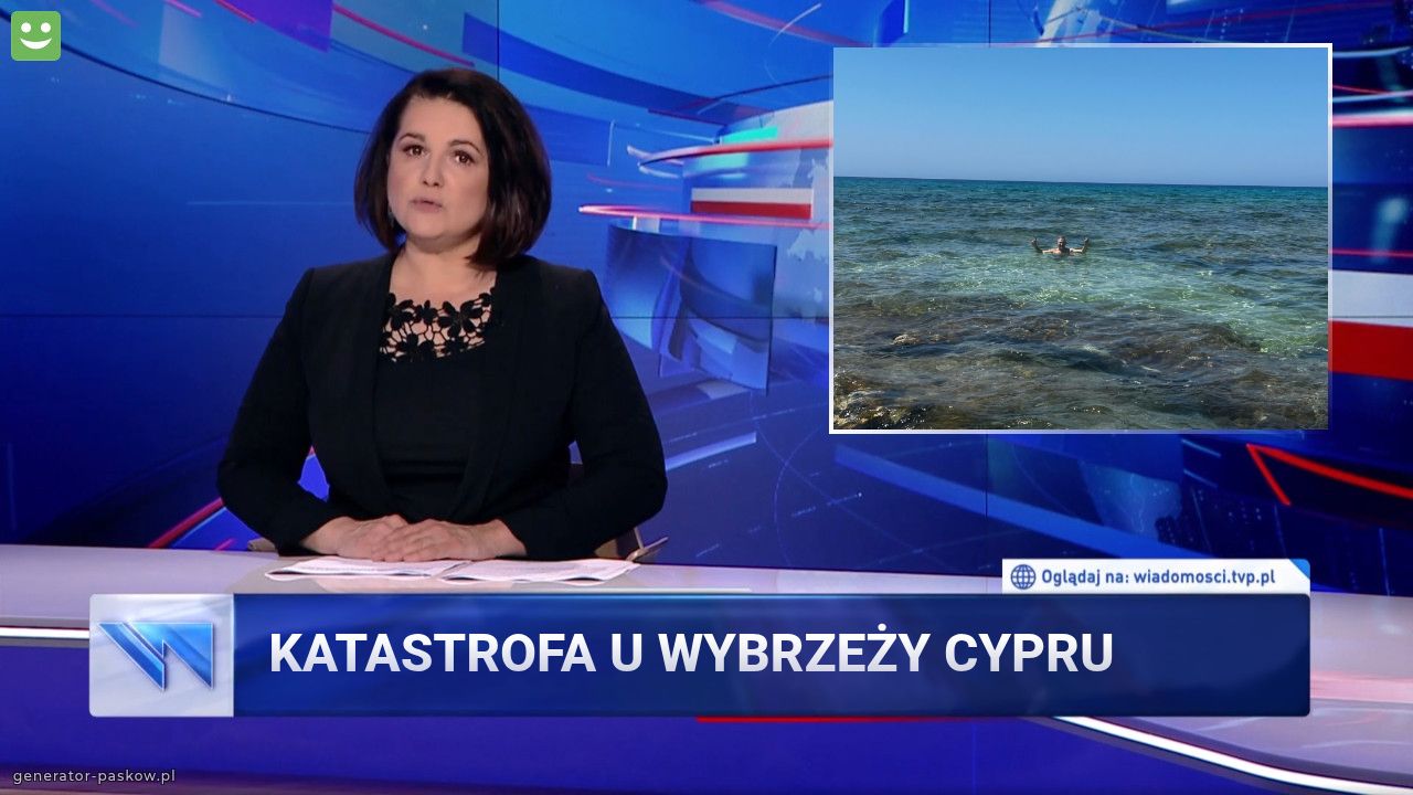 Katastrofa u wybrzeży cypru