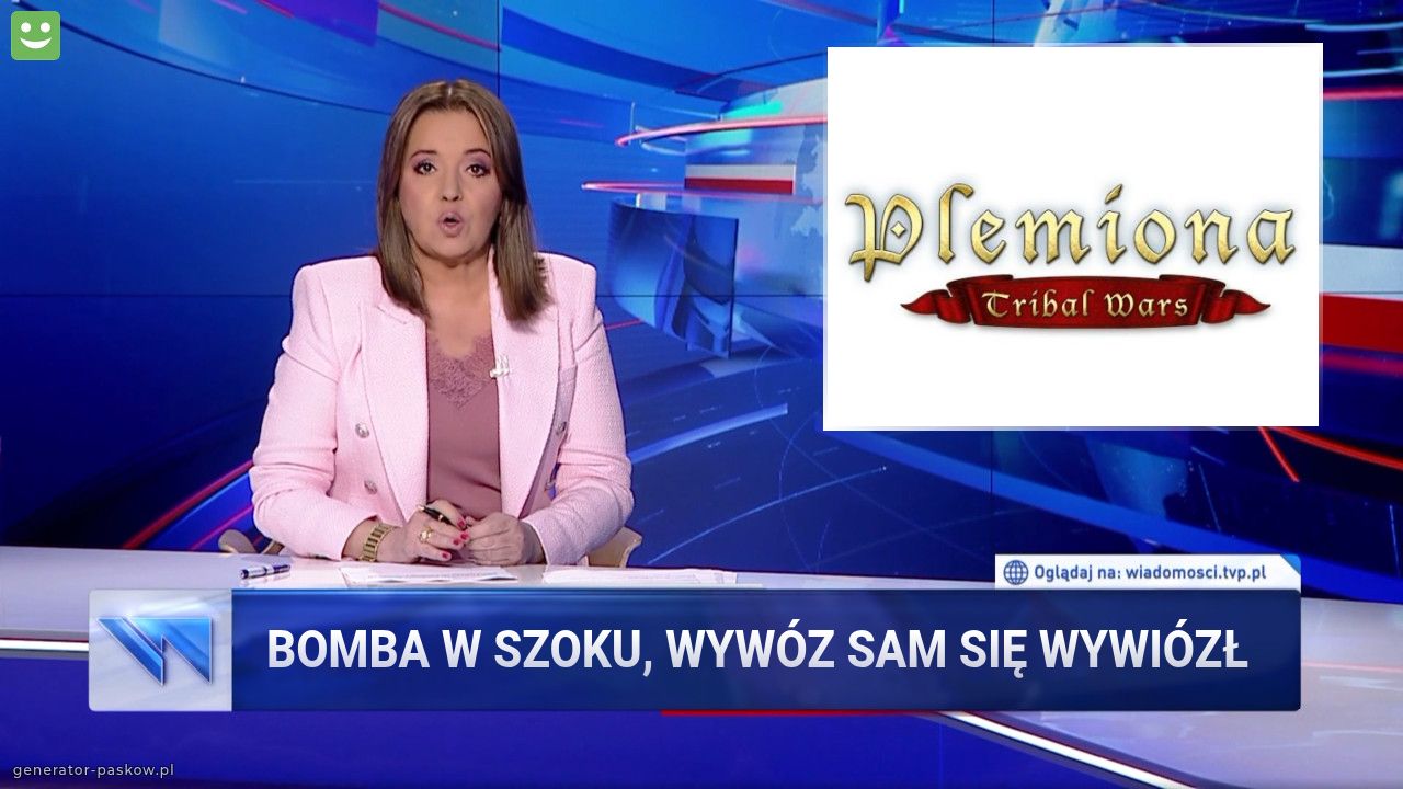 Bomba w szoku, wywóz sam się wywiózł