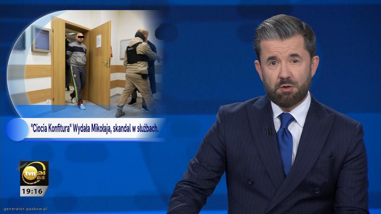 "Ciocia Konfitura" Wydała Mikołaja, skandal w służbach.