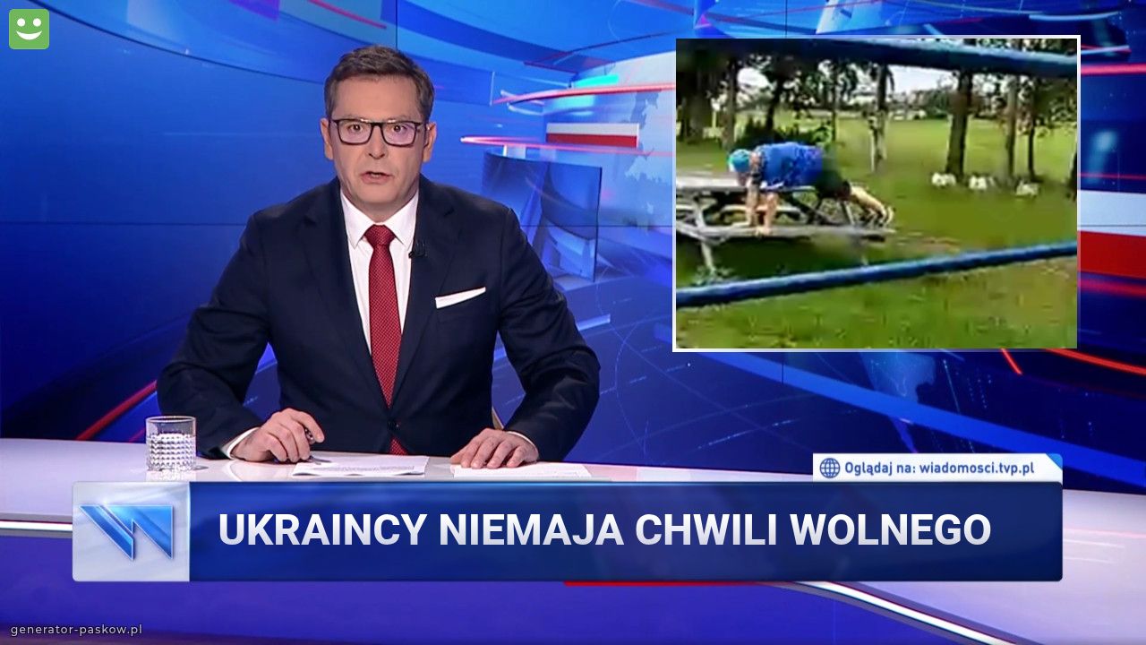 Ukraincy niemaja chwili wolnego