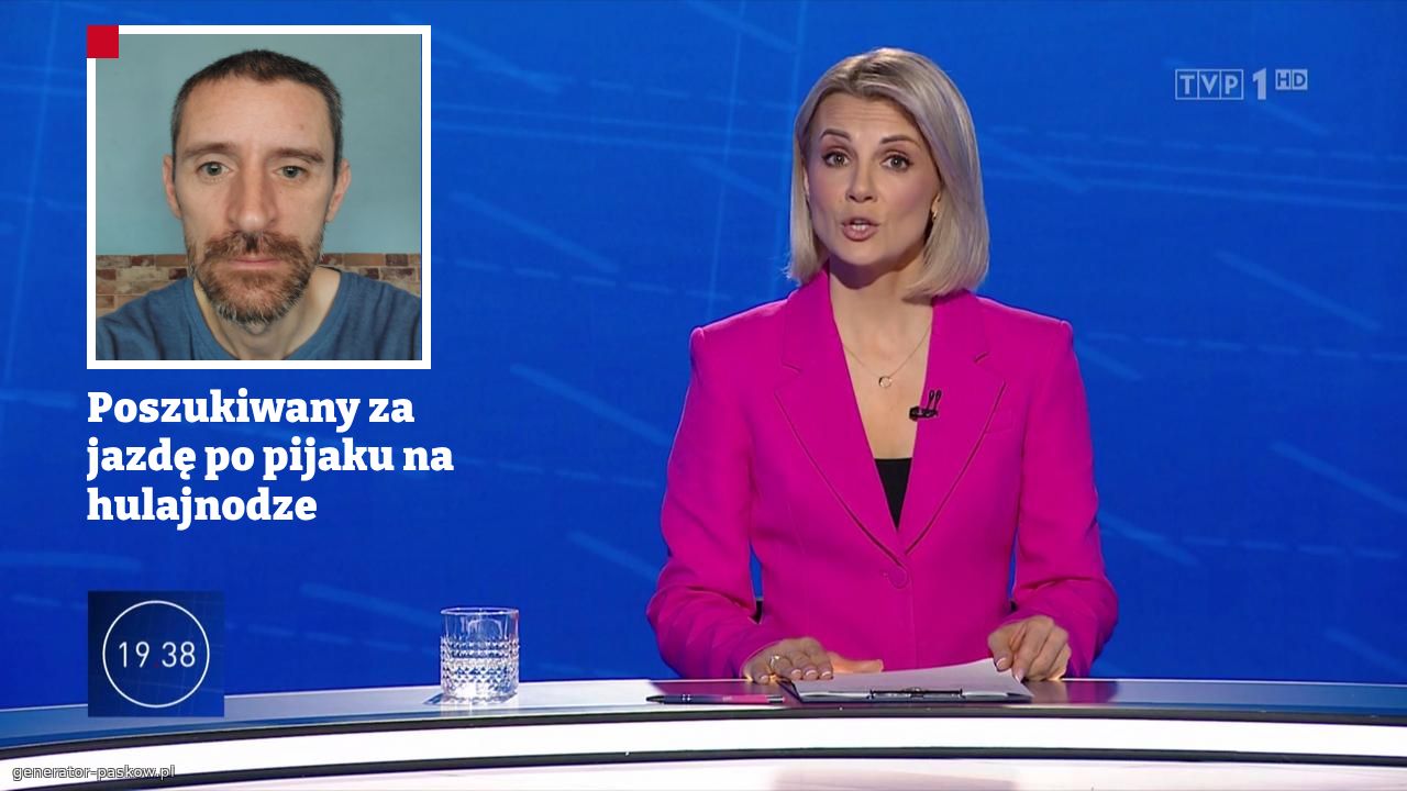 Poszukiwany za jazdę po pijaku na hulajnodze