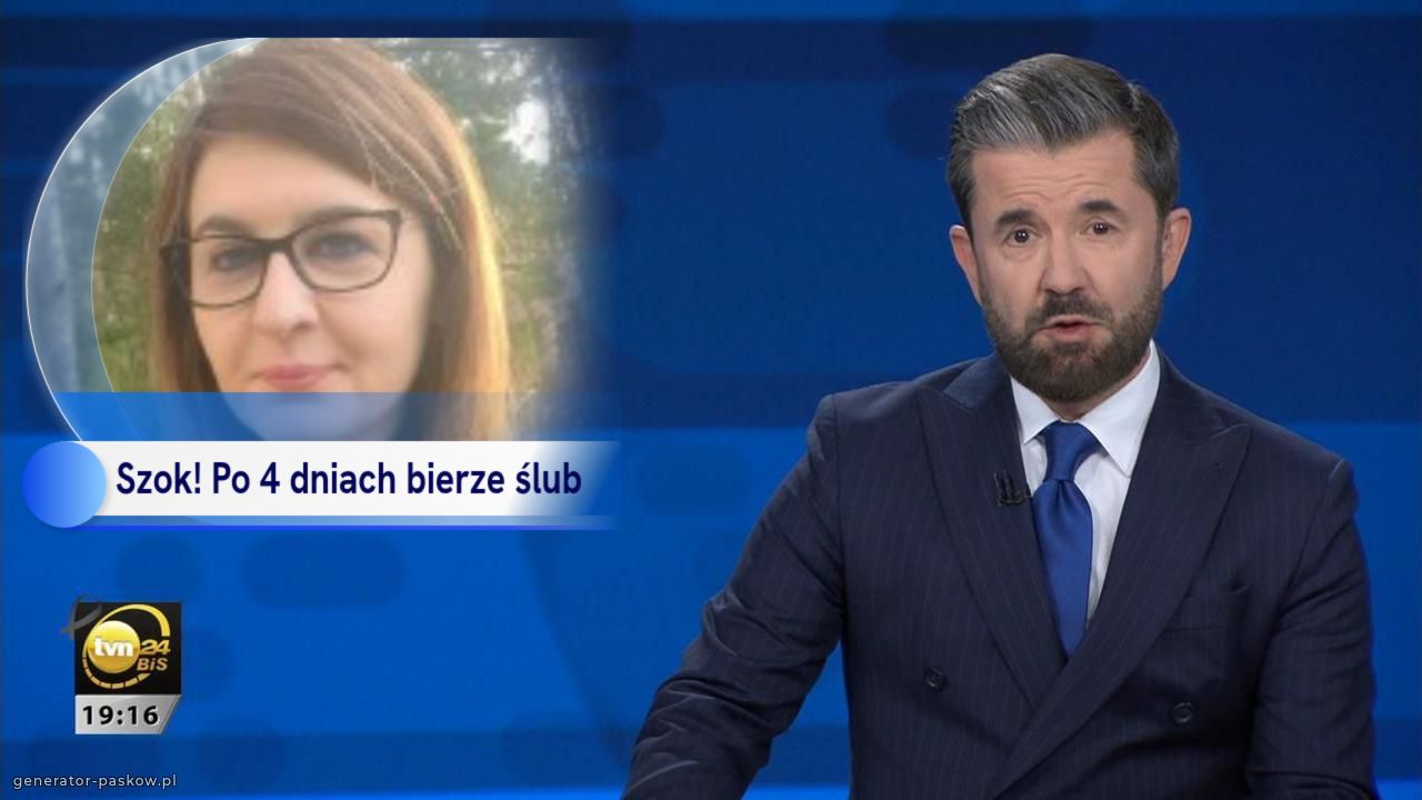 Szok! Po 4 dniach bierze ślub 