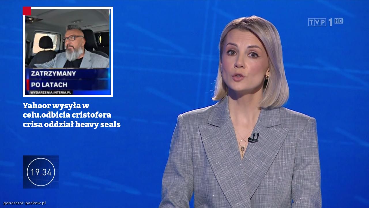 Yahoor wysyła w celu.odbicia cristofera  crisa oddział heavy seals
