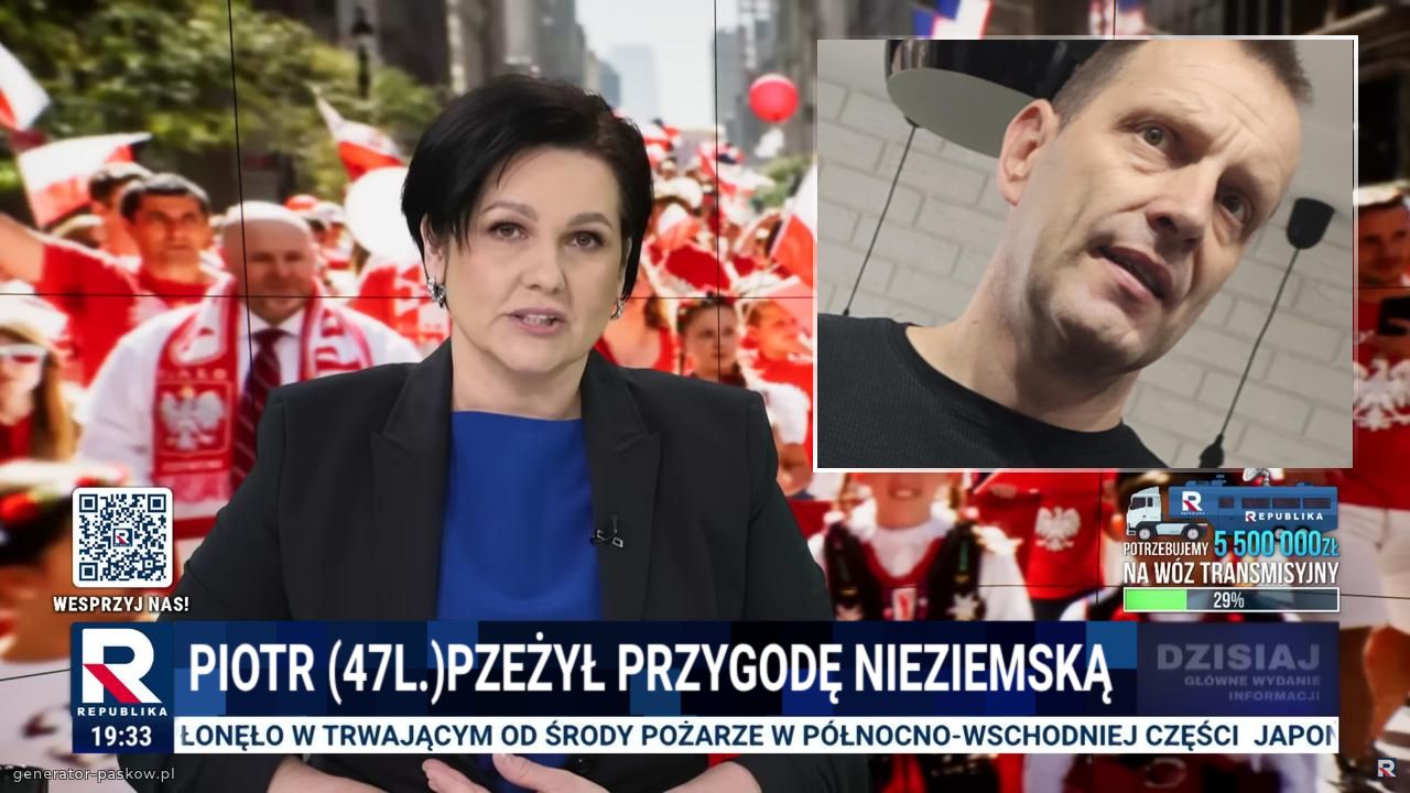 Piotr (47l.)pzeżył przygodę nieziemską 