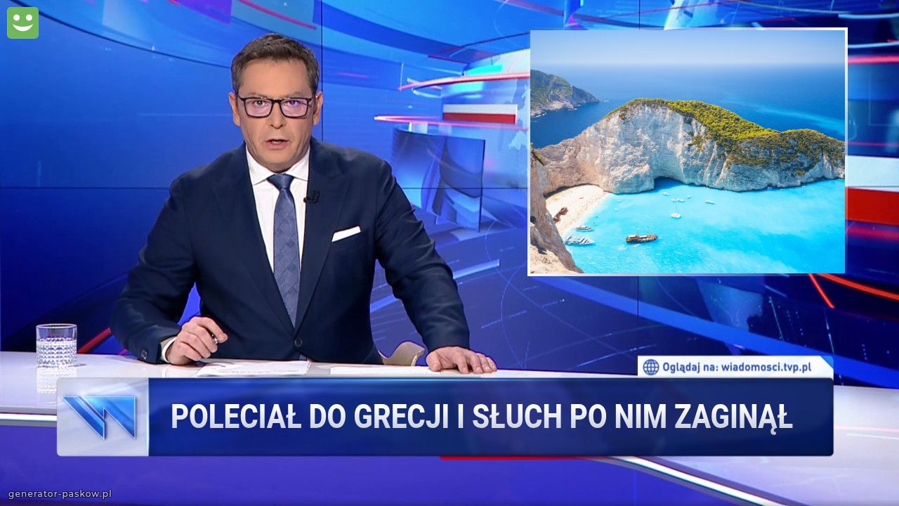 Poleciał do Grecji i słuch po nim zaginął 