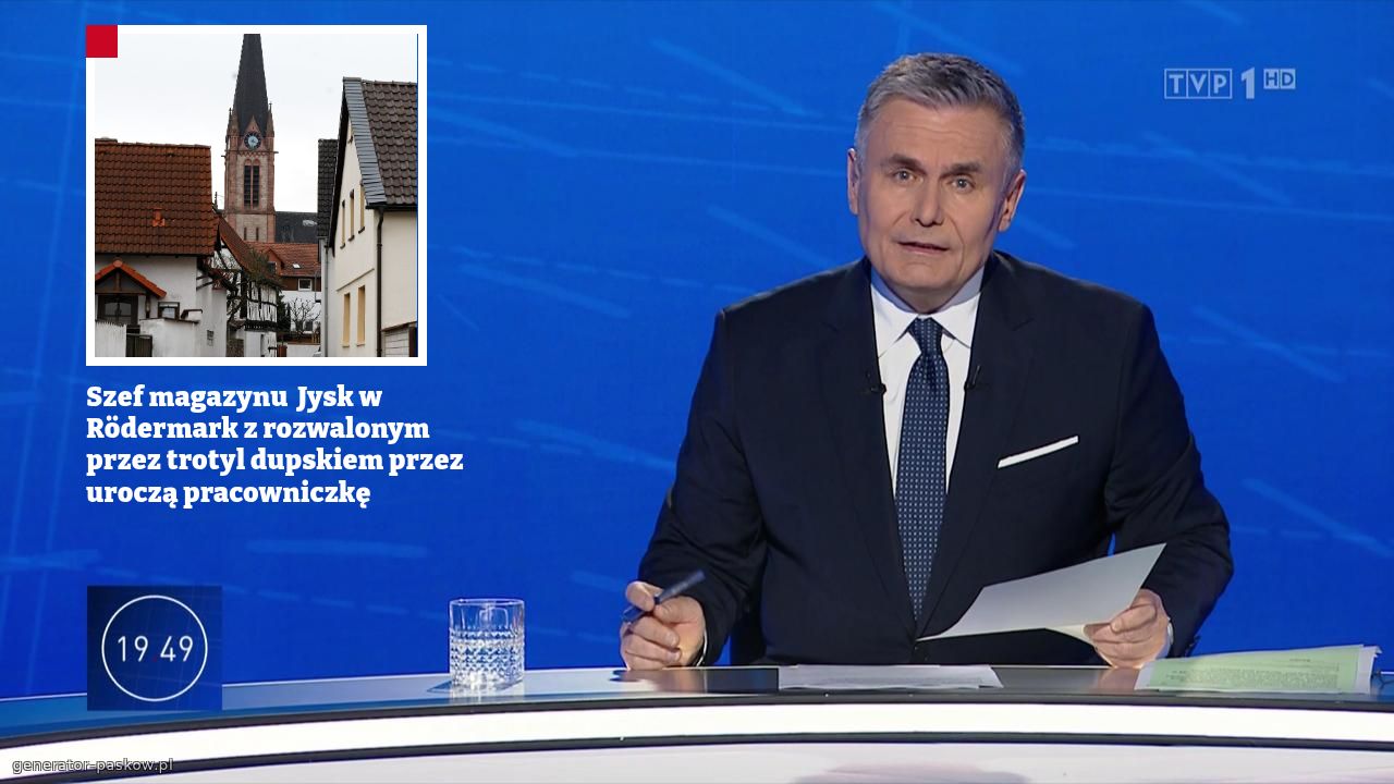Szef magazynu  Jysk w Rödermark z rozwalonym przez trotyl dupskiem przez uroczą pracowniczkę