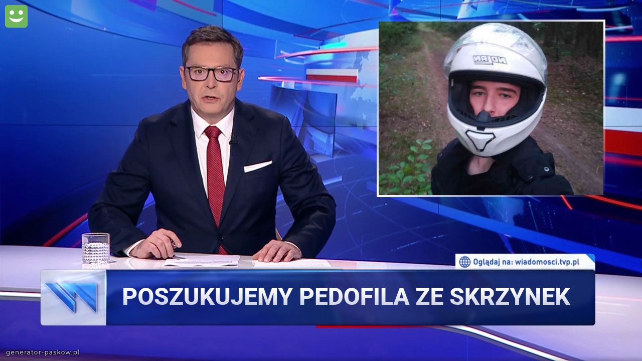 Poszukujemy pedofila ze skrzynek