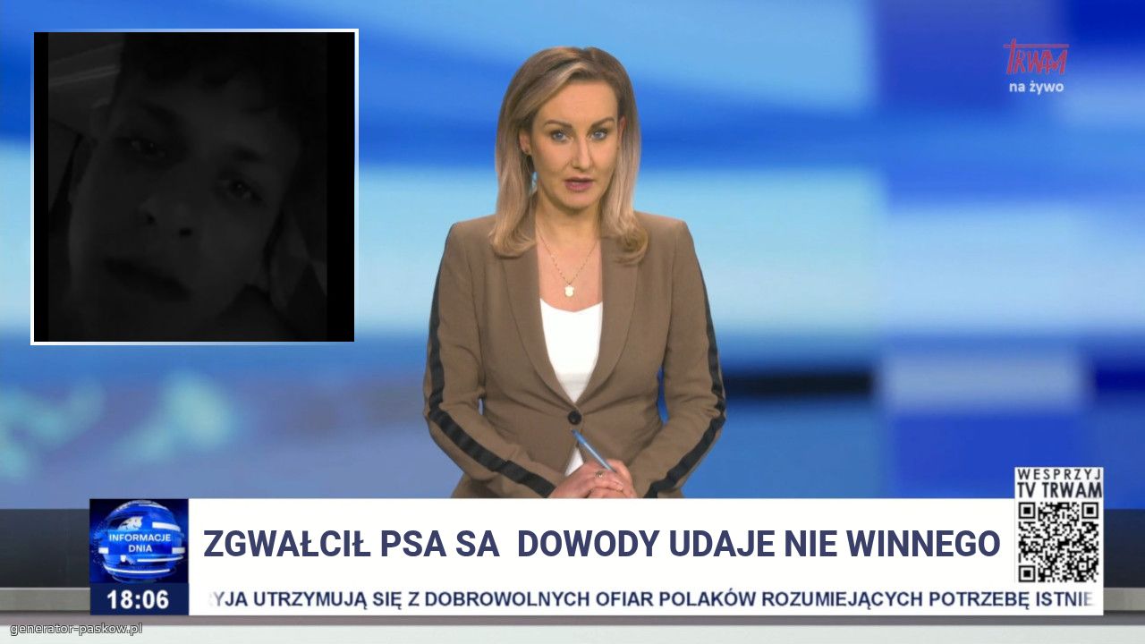 zgwałcił psa sa  dowody udaje nie winnego