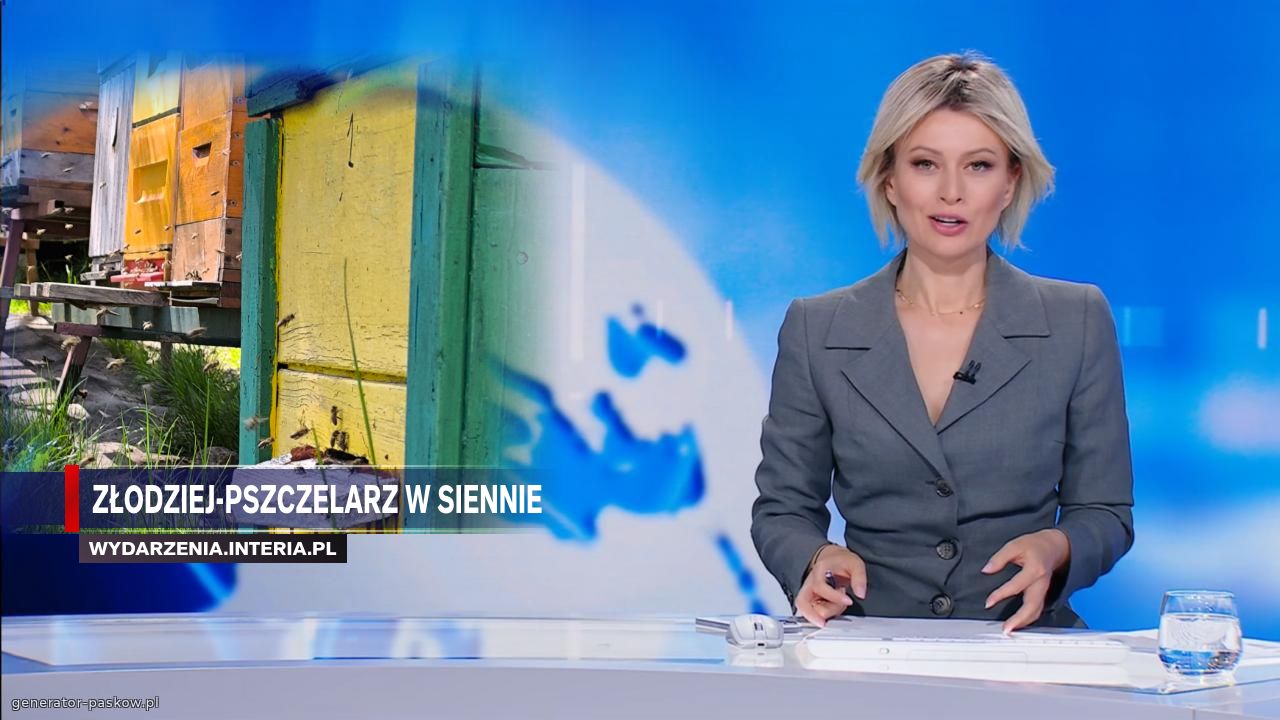 Złodziej-pszczelarz w siennie 
