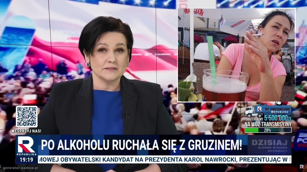 Po alkoholu ruchała się z GRUZINEM! 