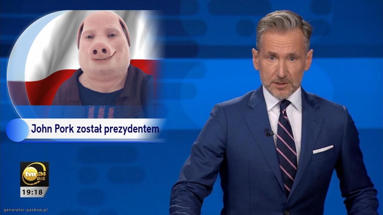 John Pork został prezydentem