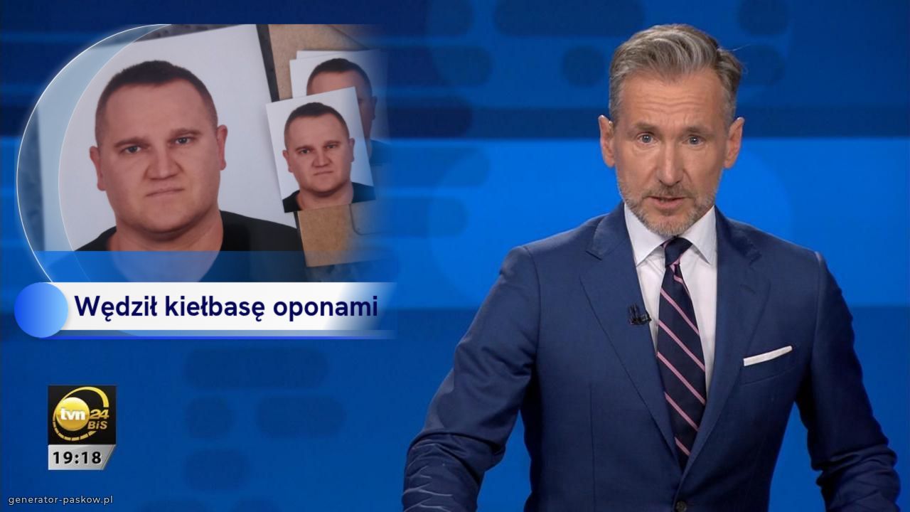 Wędził kiełbasę oponami