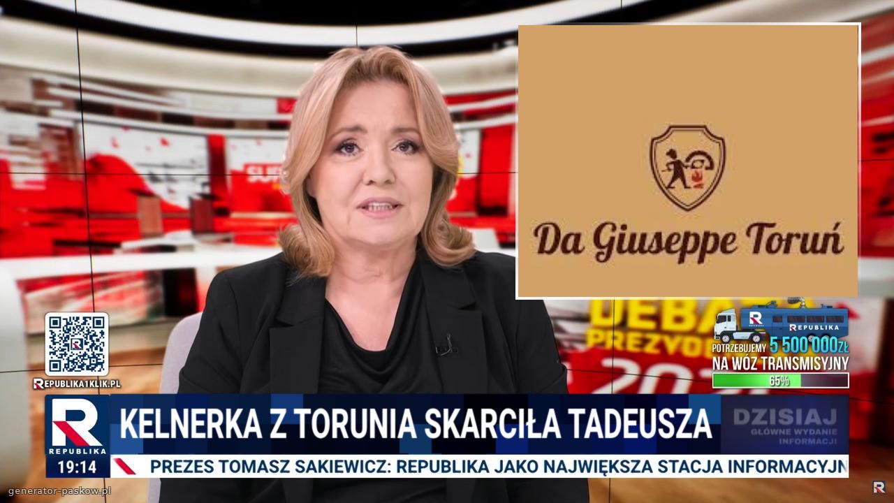 KELNERKA Z TORUNIA SKARCIŁA TADEUSZA