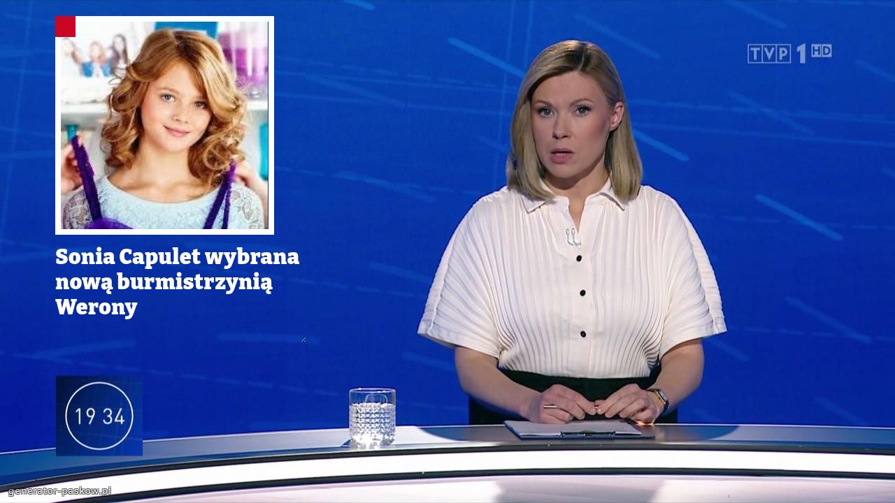 Sonia Capulet wybrana nową burmistrzynią Werony