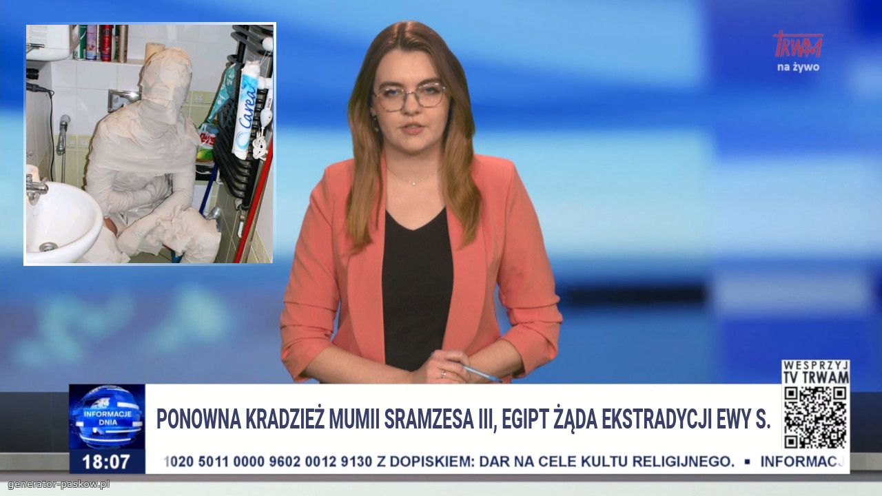 ponowna Kradzież mumii sramzesa III, egipt żąda ekstradycji ewy s.