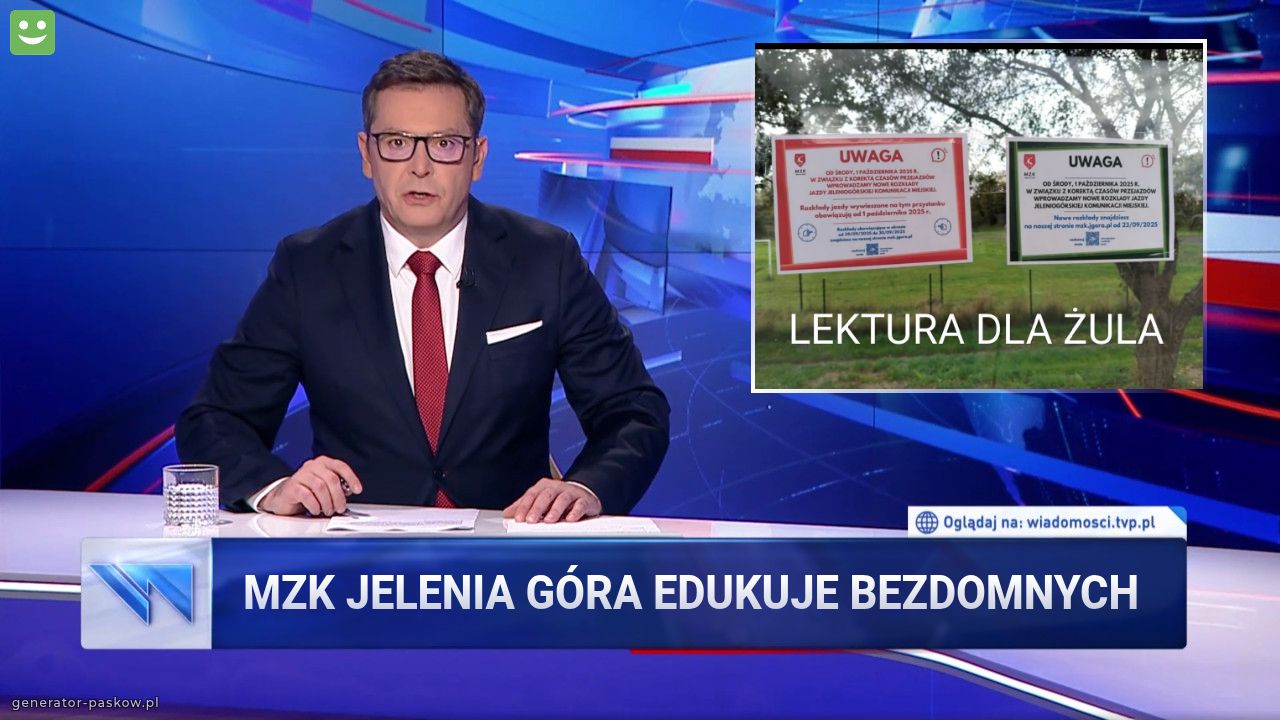 Mzk jelenia Góra edukuje bezdomnych