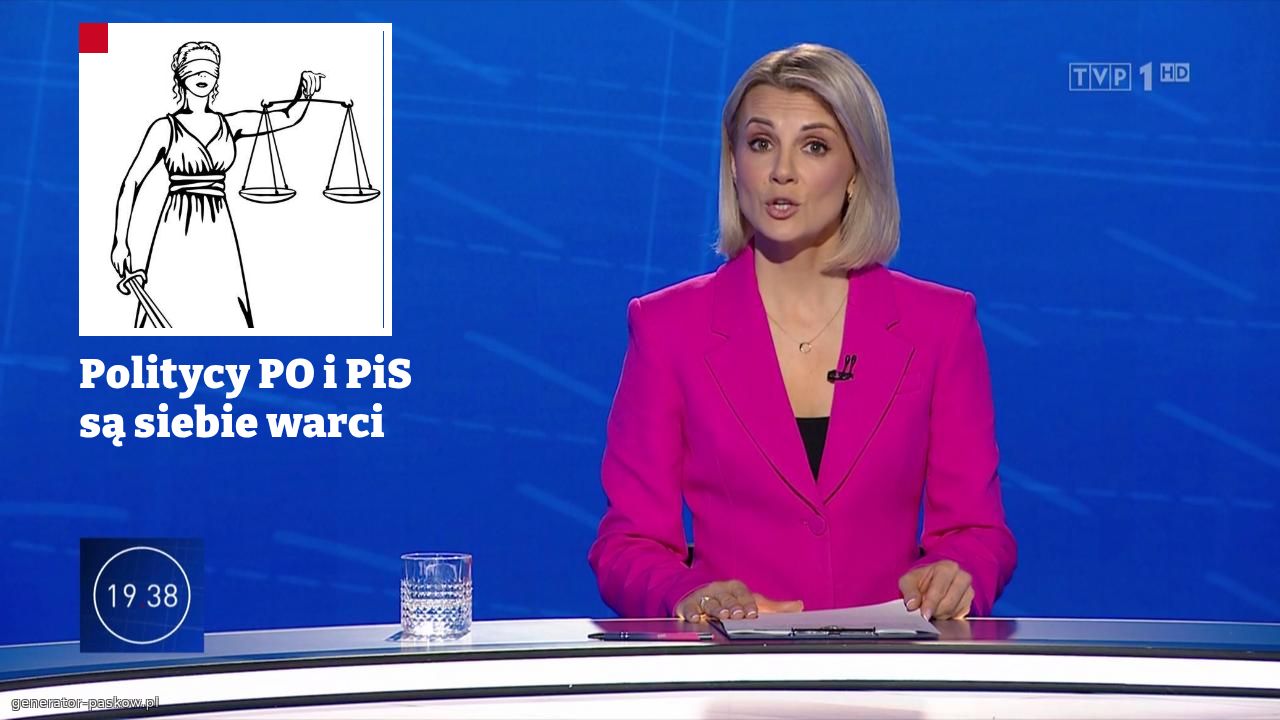 Politycy PO i PiS są siebie warci