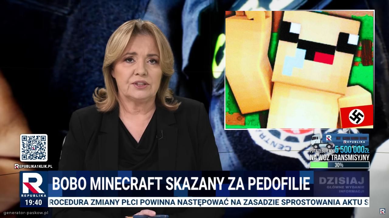 Bobo minecraft skazany za pedofilie