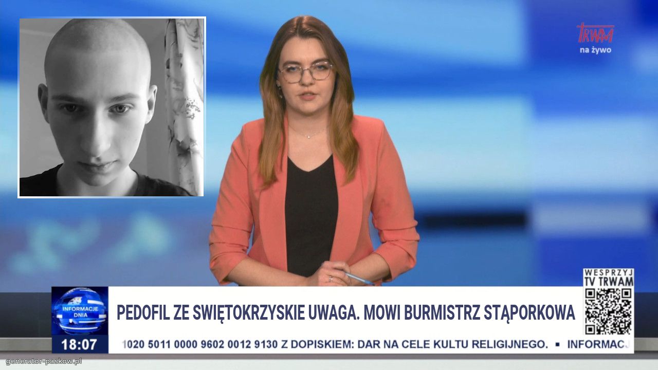 Pedofil ze swiętokrzyskie uwaga. Mowi burmistrz stąporkowa