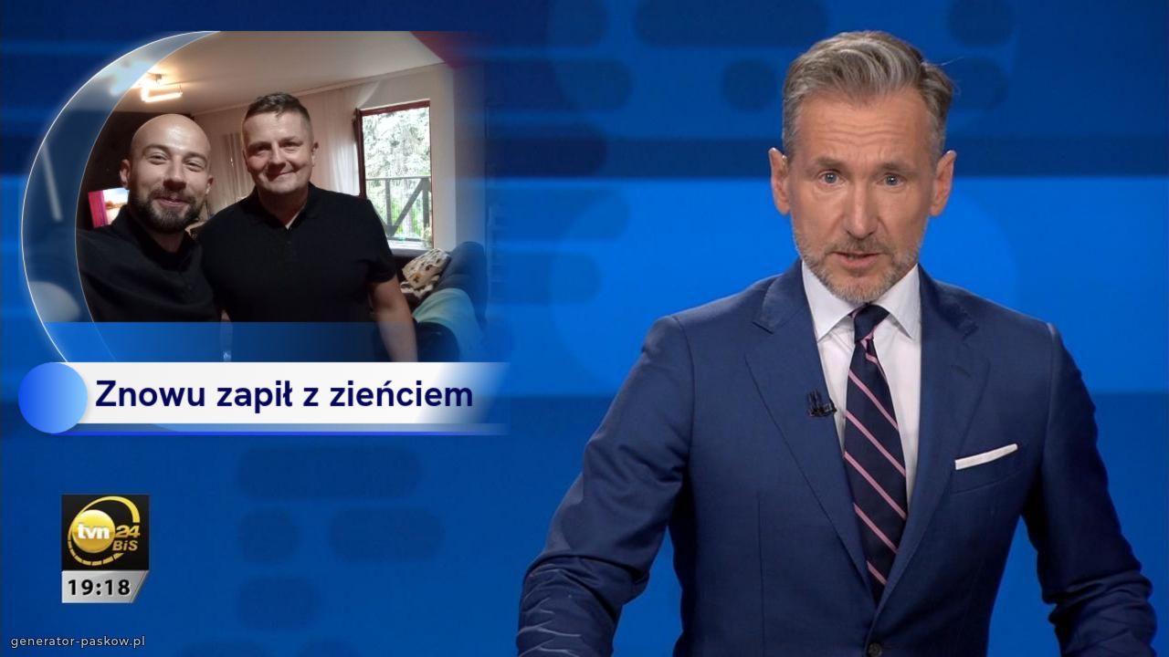 Znowu zapił z zieńciem