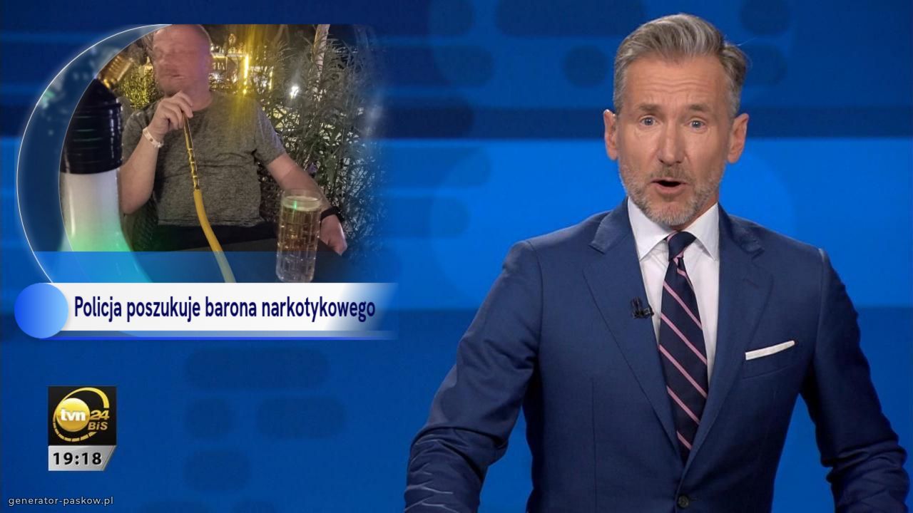 Policja poszukuje barona narkotykowego 