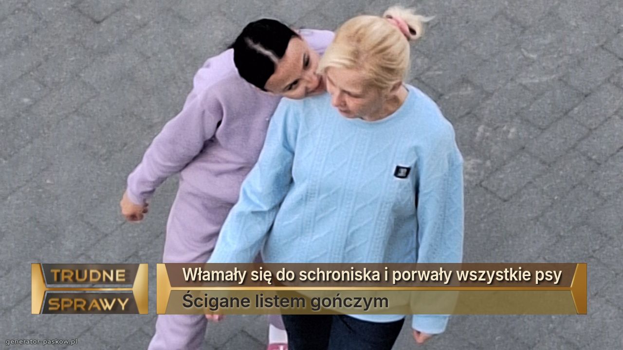Włamały się do schroniska i porwały wszystkie psy
Ścigane listem gończym