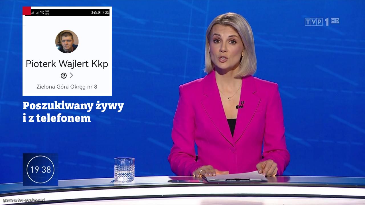 Poszukiwany żywy i z telefonem  