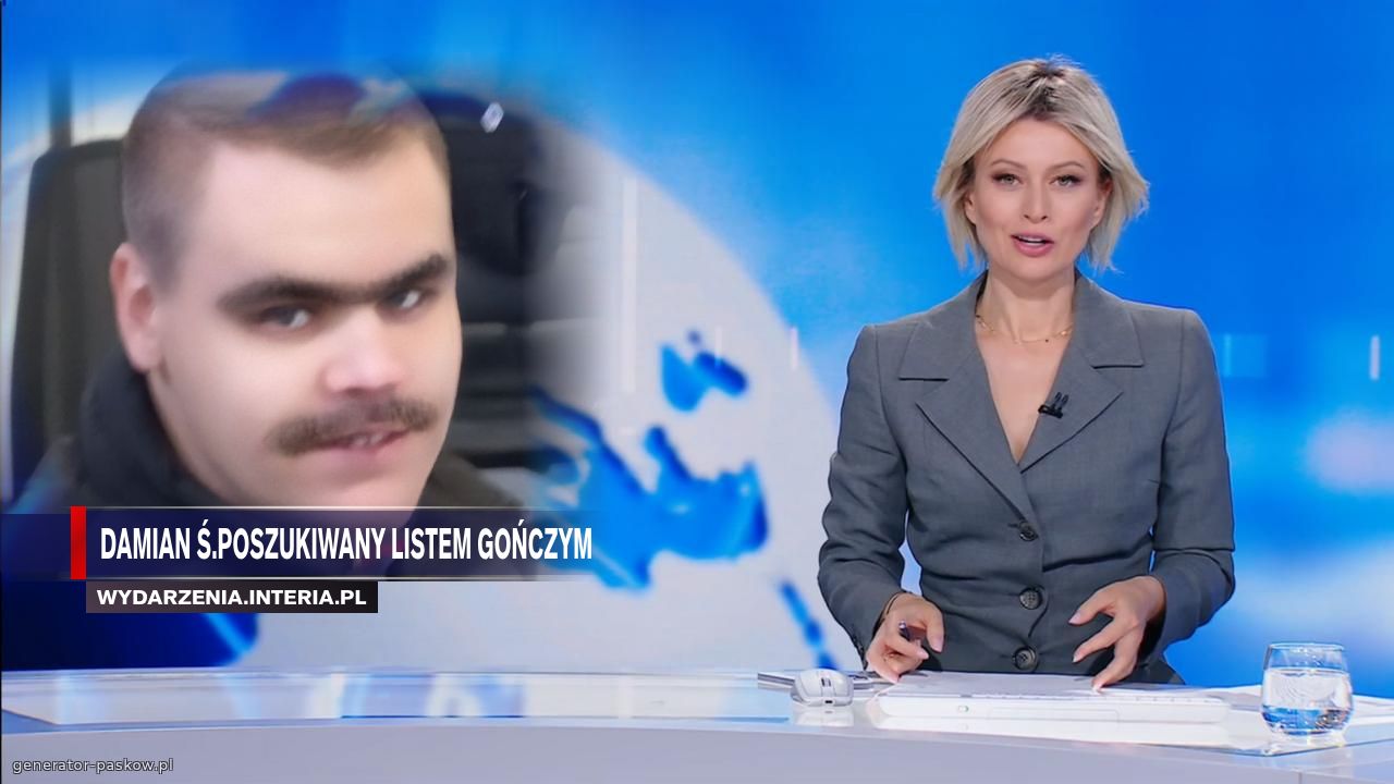 DAMIAN Ś.POSZUKIWANY LISTEM GOŃCZYM 