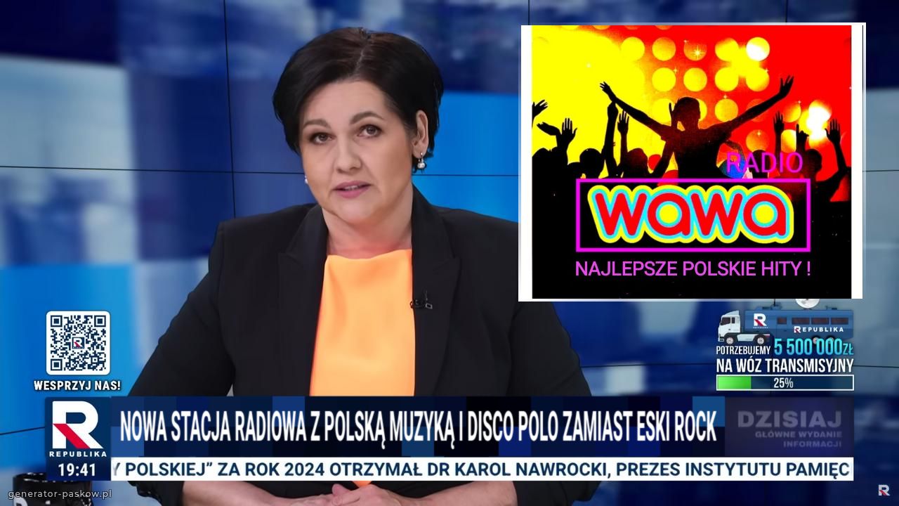NOWA STACJA RADIOWA Z POLSKĄ MUZYKĄ I DISCO POLO ZAMIAST ESKI ROCK
