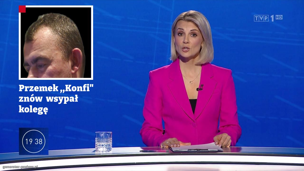 Przemek ,,Konfi" znów  wsypał kolegę