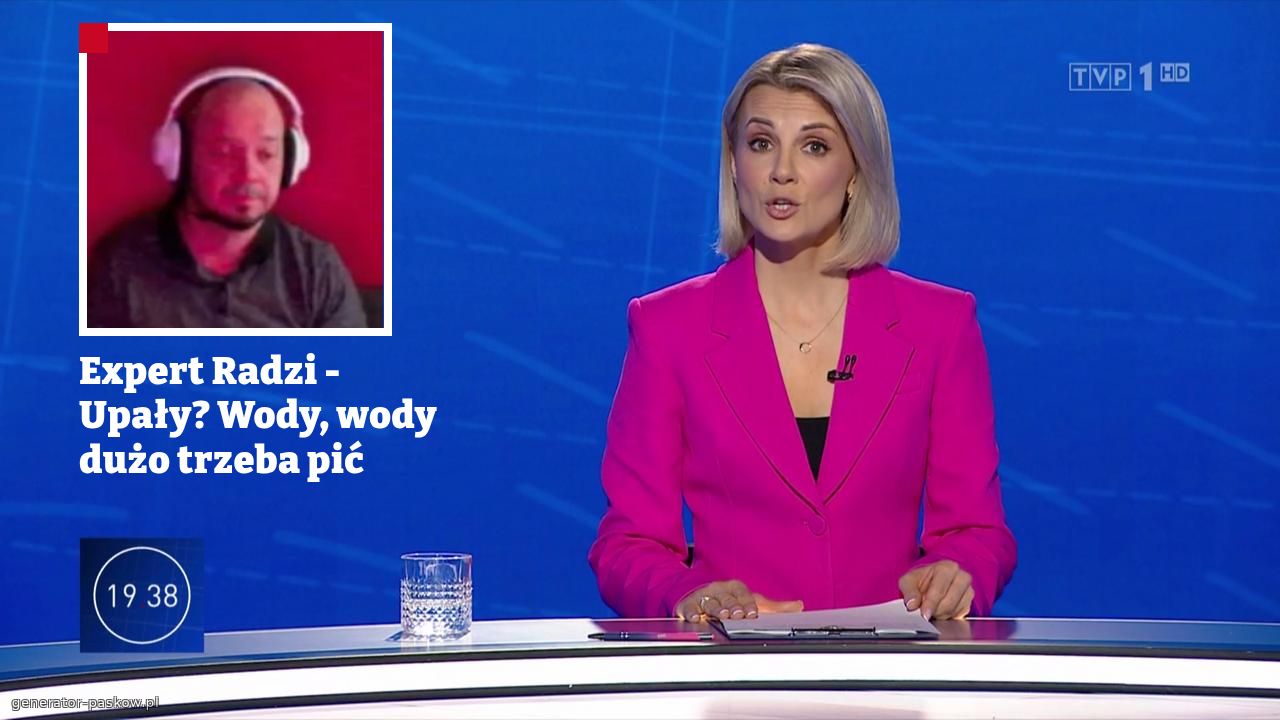Expert Radzi - Upały? Wody, wody dużo trzeba pić