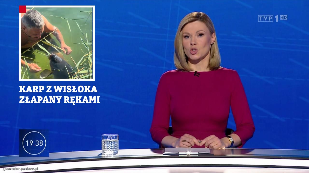 KARP Z WISŁOKA
ZŁAPANY RĘKAMI