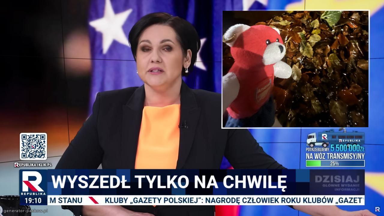 Wyszedł tylko na chwilę
