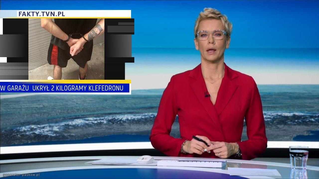 W GARAŻU  UKRYŁ 2 KILOGRAMY KLEFEDRONU  