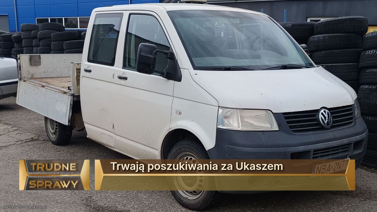 Trwają poszukiwania za Ukaszem
