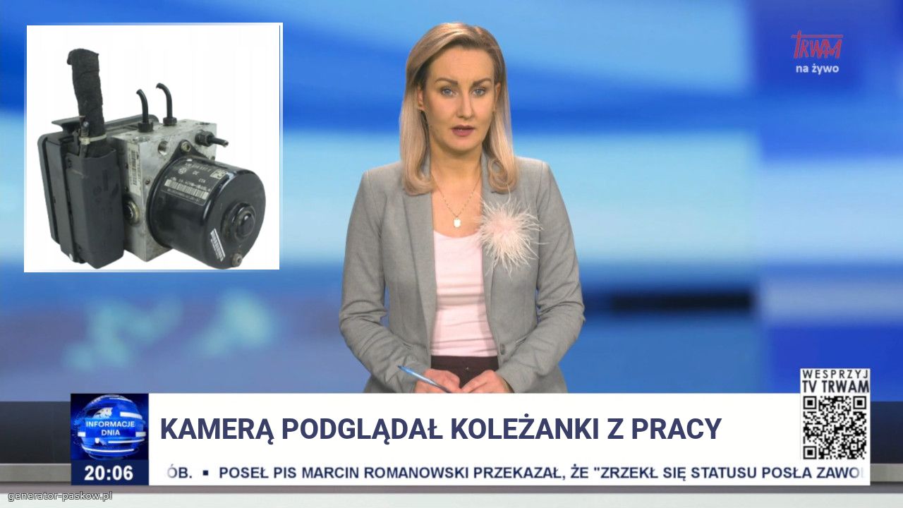 Kamerą podglądał koleżanki z pracy