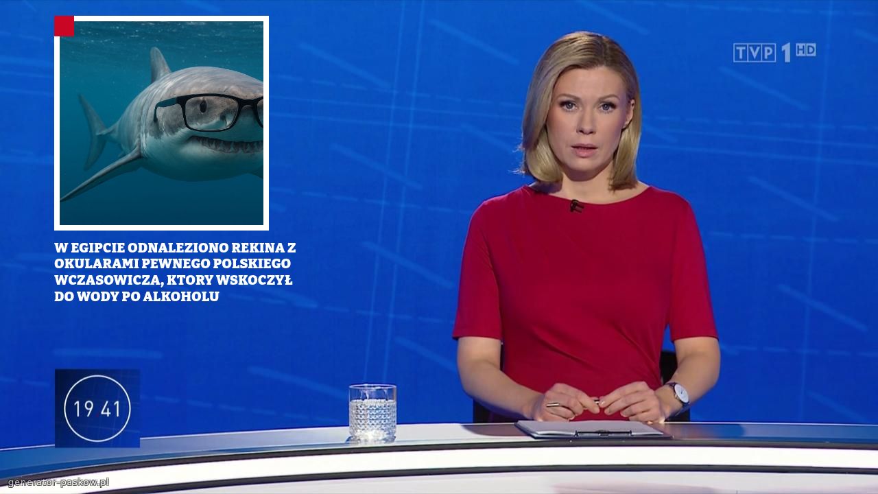 W EGIPCIE ODNALEZIONO REKINA Z OKULARAMI PEWNEGO POLSKIEGO WCZASOWICZA, KTORY WSKOCZYŁ DO WODY PO ALKOHOLU