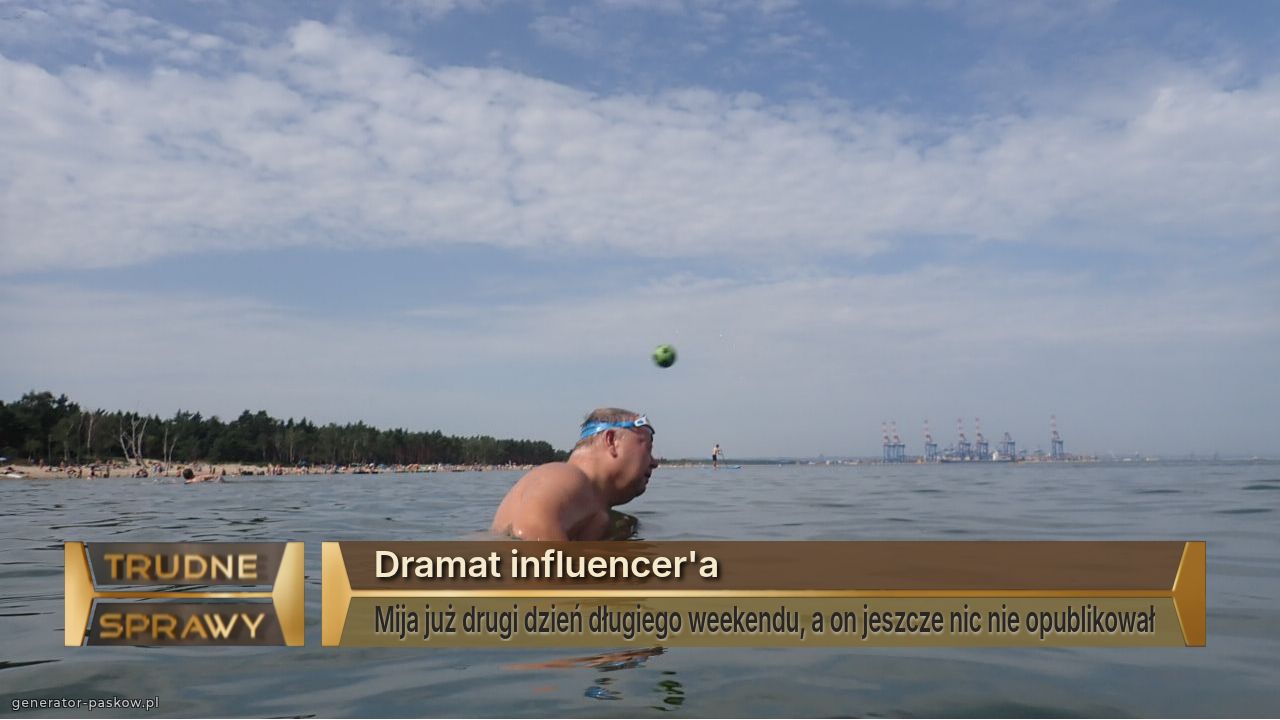 Dramat influencer'a
Mija już drugi dzień długiego weekendu, a on jeszcze nic nie opublikował