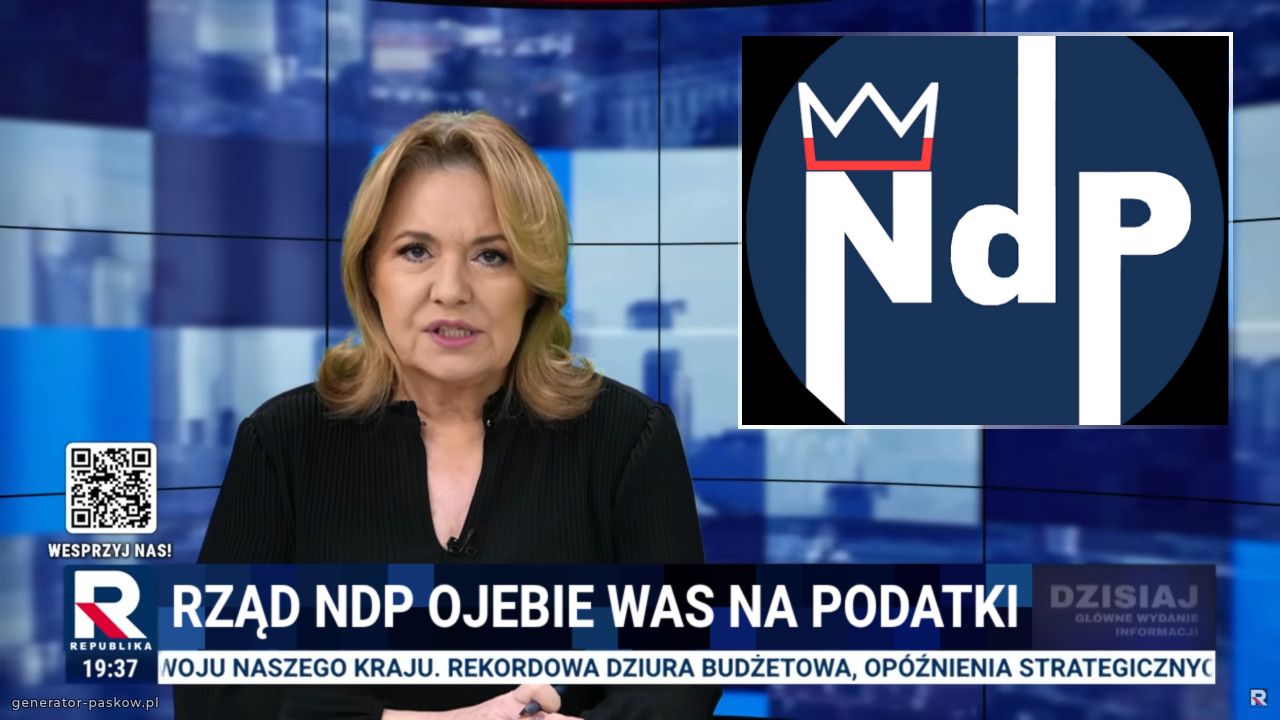rząd Ndp ojebie was na podatki