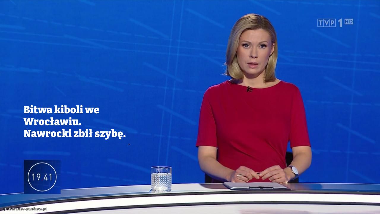 Bitwa kiboli we Wrocławiu. Nawrocki zbił szybę.