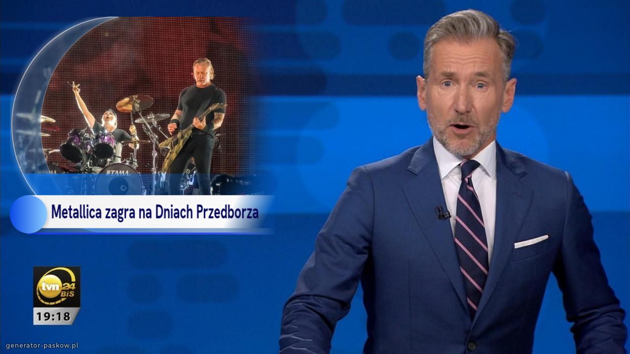 Metallica zagra na Dniach Przedborza 