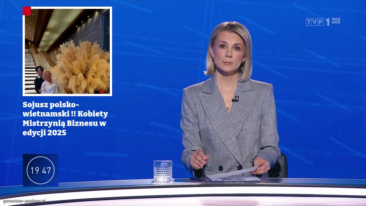 Sojusz polsko-wietnamski !! Kobiety Mistrzynią Biznesu w edycji 2025