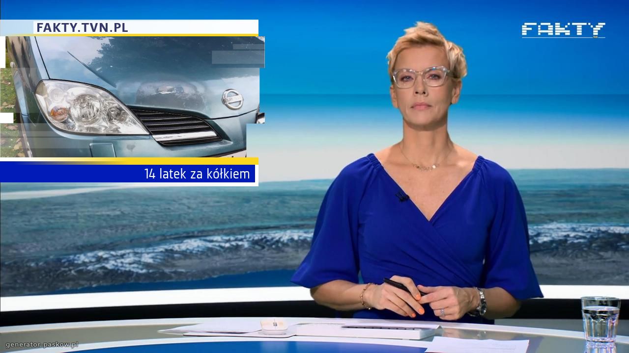 14 latek za kółkiem