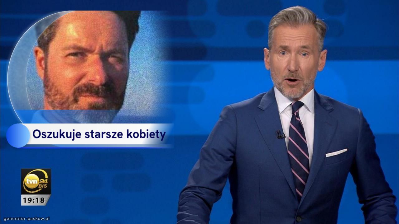 Oszukuje starsze kobiety
